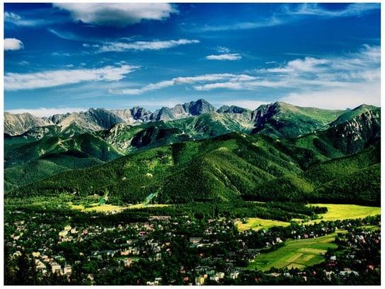 Fototapeta Dolina w Tatrach, 2 elementy, 200x150 cm Oobrazy