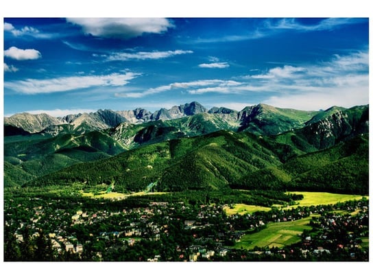 Fototapeta, Dolina w Tatrach, 8 elementów, 400x268 cm Oobrazy