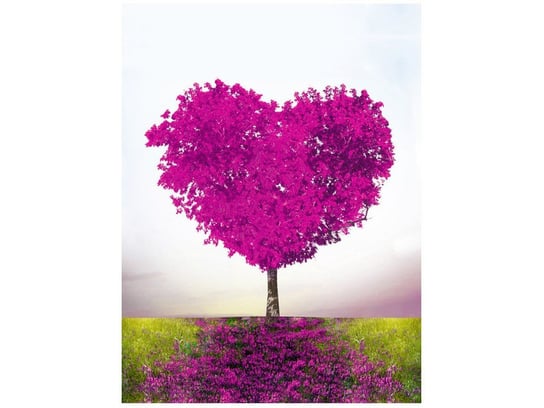 Fototapeta Drzewko miłości, 2 elementy, 150x200 cm Oobrazy