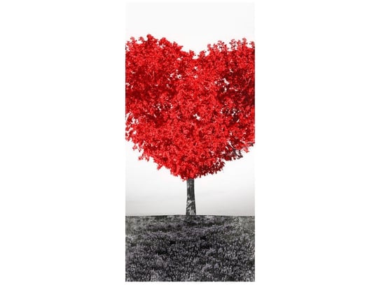 Fototapeta Drzewo miłości red, 95x205 cm Oobrazy
