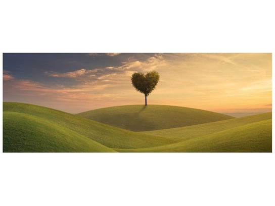 Fototapeta Drzewo serce, 2 elementy, 268x100 cm Oobrazy
