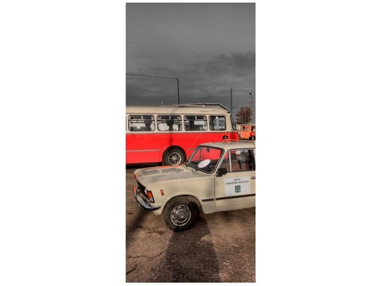 Fototapeta Duży Fiat, 95x205 cm Oobrazy