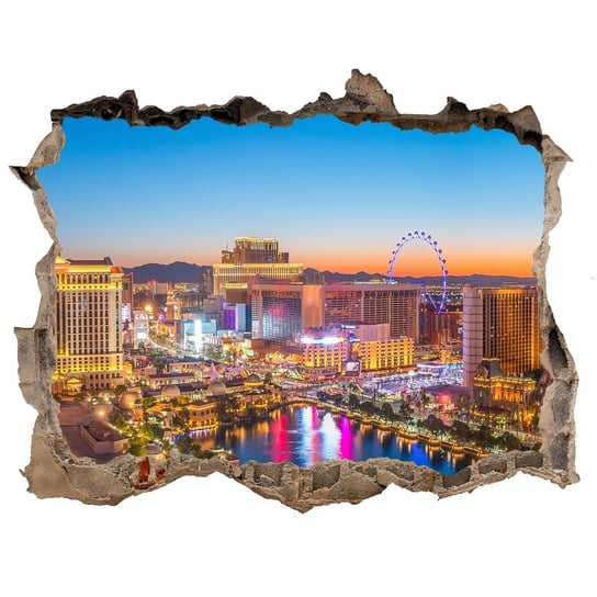 Fototapeta dziura na ścianę Las Vegas USA 120x81, Tulup Tulup