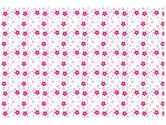 Fototapeta Fuksjowe kwiaty, 8 elementów, 368x248 cm Oobrazy