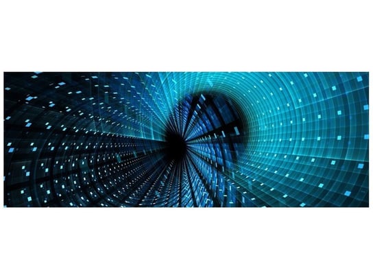 Fototapeta Futurystyczna spirala 3D, 2 elementy, 268x100 cm Oobrazy