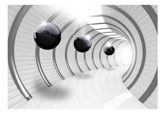 Fototapeta, Futurystyczny tunel, 300x210 cm DecoNest
