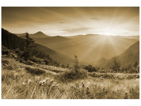 Fototapeta Górski krajobraz, 8 elementów, 400x268 cm Oobrazy