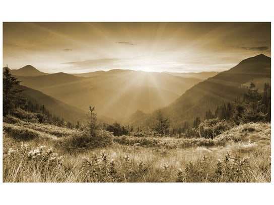 Fototapeta Górski krajobraz, 8 elementów, 412x248 cm Oobrazy