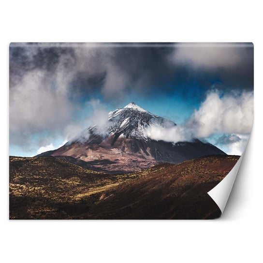 Fototapeta, Górski szczyt w chmurach 100x70 Feeby