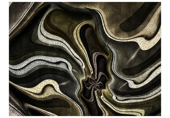Fototapeta, Green and brown textured fractal, 250X193 DecoNest