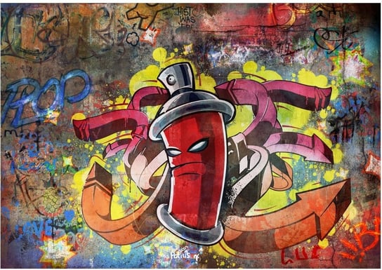 Fototapeta HD: Graffiti, street art, 250x175 cm zakup.se