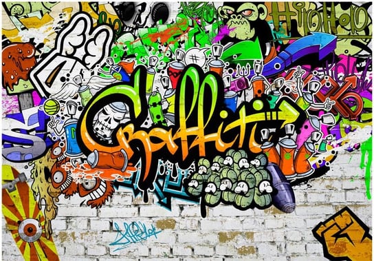 Fototapeta HD Graffiti, street art, 400x280 cm zakup.se