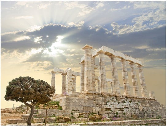 Fototapeta HD: Greckie ruiny, 300x231 cm zakup.se