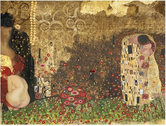 Fototapeta HD Klimt - Pocałunek, 400x309 cm zakup.se