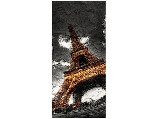 Fototapeta Impasto Wieża jak malowana, 95x205 cm Oobrazy