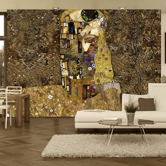 Fototapeta - Inspiracja Klimtem: Złoty pocałunek ARTGEIST