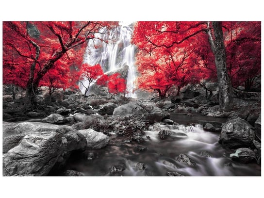 Fototapeta Jesienny wodospad, 8 elementów, 412x248 cm Oobrazy