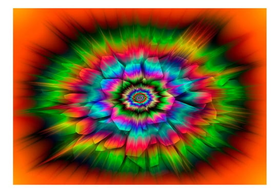Fototapeta, Kalejdoskop kolorów, 200x140 cm DecoNest
