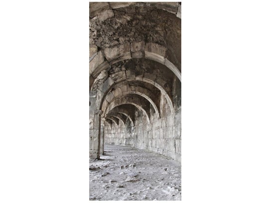 Fototapeta, Kamienny tunel, 1 element, 95x205 cm Oobrazy