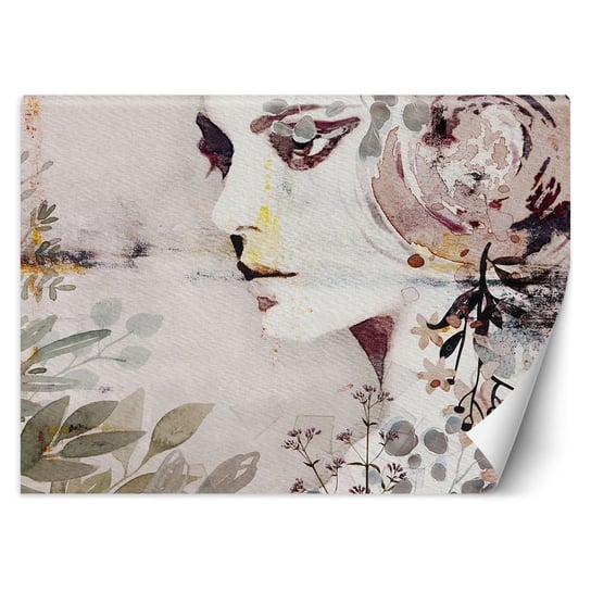 Fototapeta Kobieta - abstrakcja malowana akwarelą 250x175 Feeby