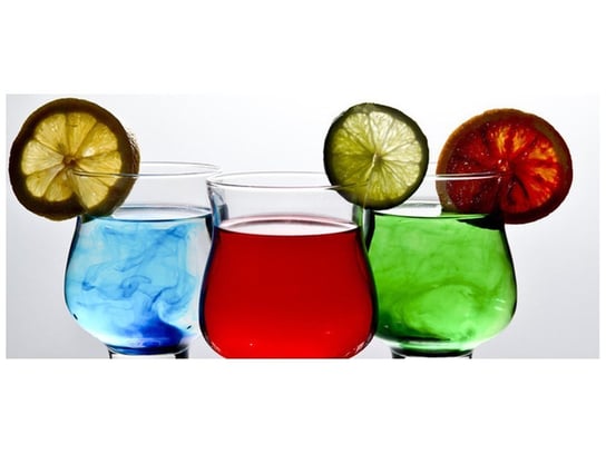 Fototapeta, Kolorowe drinki - Nina Matthews, 12 elementów, 536x240 cm Oobrazy