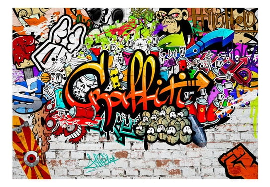 Fototapeta - Kolorowe graffiti - 150X105 DecoNest