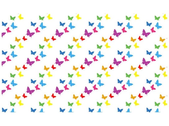 Fototapeta Kolorowe motyle, 8 elementów, 412x248 cm Oobrazy