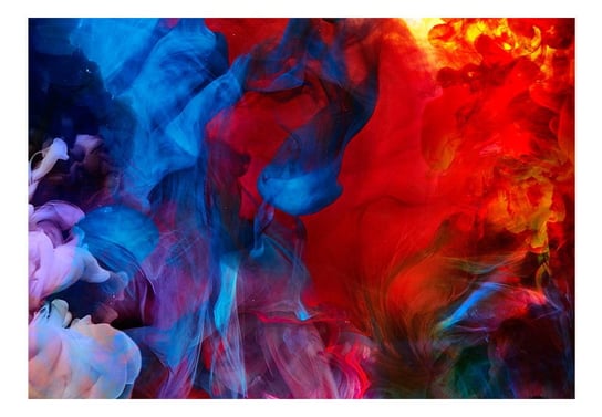 Fototapeta, Kolorowe płomienie, 100x70 cm DecoNest