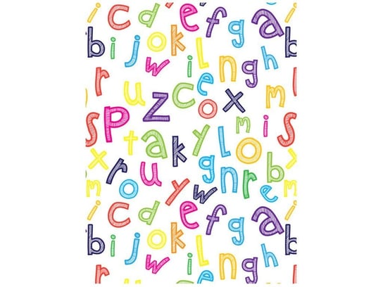 Fototapeta Kolorowy alfabet, 2 elementy, 150x200 cm Oobrazy