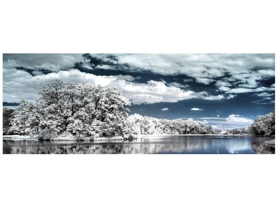 Fototapeta Krajobraz w podczerwieni, 2 elementy, 268x100 cm Oobrazy
