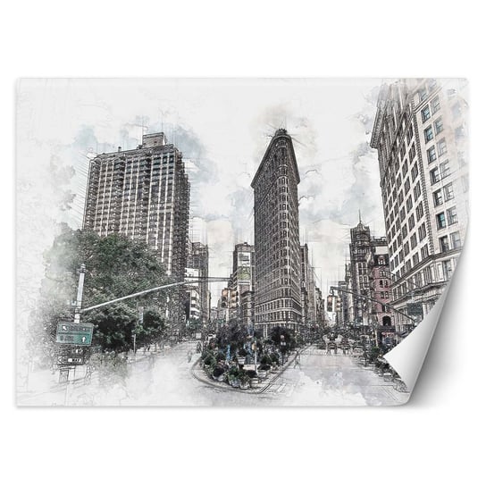 Fototapeta Manhattan, jak rysowany - Cornel Vlad 100x70 Feeby