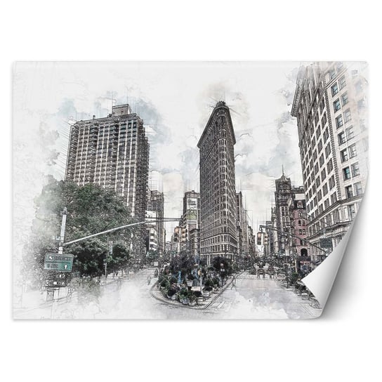 Fototapeta Manhattan, jak rysowany - Cornel Vlad 200x140 Feeby