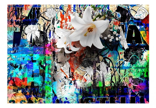 Fototapeta, Miejska lilia, 150x105 cm DecoNest