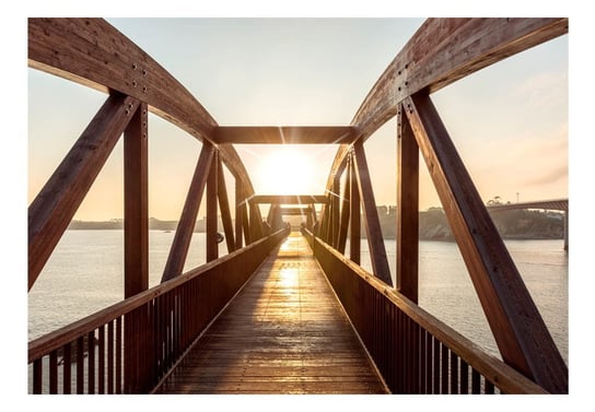 Fototapeta, Most słońca, 200x140 cm DecoNest