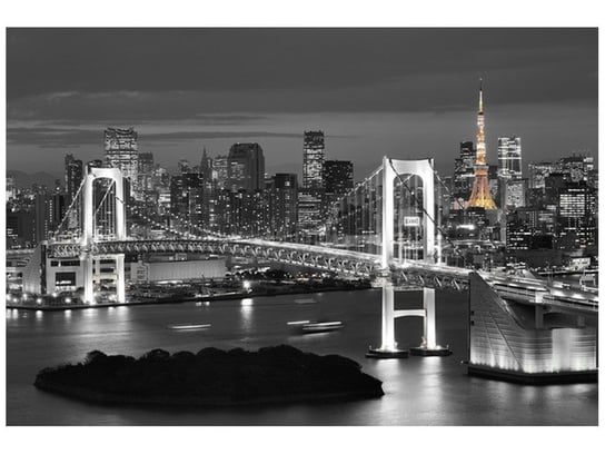 Fototapeta, Most Tęczowy w Tokio, 1 element, 200x135 cm Oobrazy