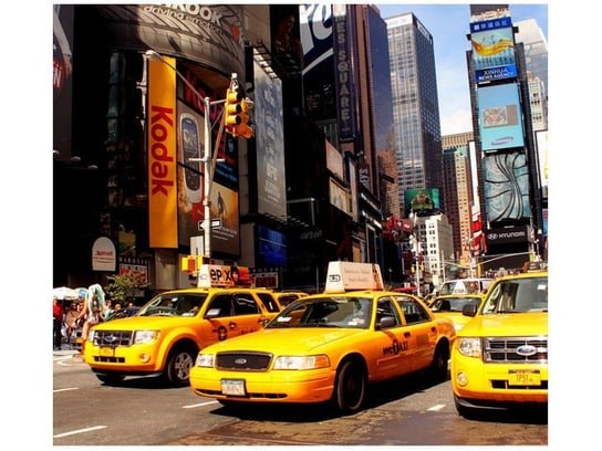 Fototapeta, New York Taxi - Prayitno, 6 elementów, 268x240 cm Oobrazy
