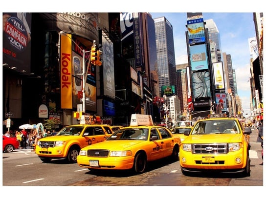 Fototapeta, New York Taxi - Prayitno, 8 elementów, 400x268 cm Oobrazy