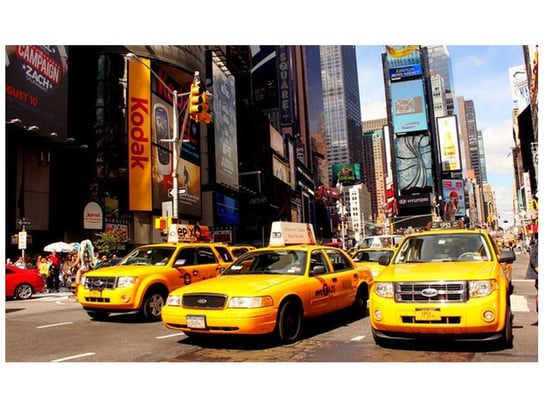 Fototapeta, New York Taxi - Prayitno, 9 elementów, 402x240 cm Oobrazy