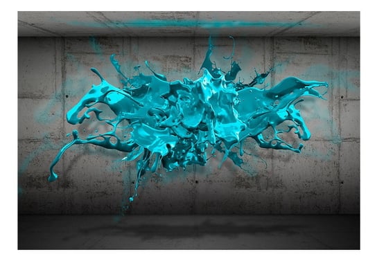 Fototapeta, Niebieski Kleks, 150x105 cm DecoNest