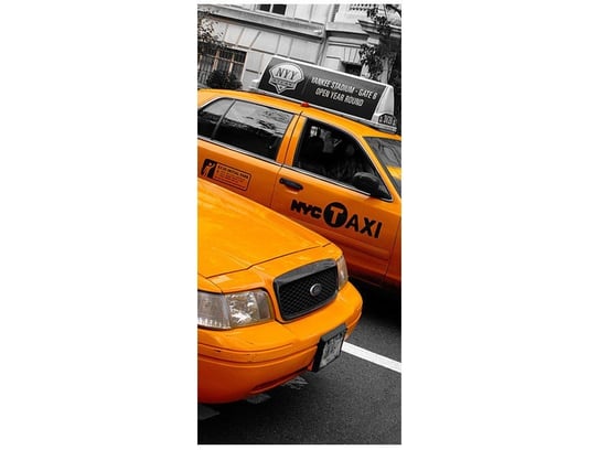 Fototapeta Nowojorskie taksówki - Ian Muttoo, 95x205 cm Oobrazy