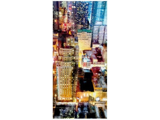 Fototapeta Nowy Jork nocą, 95x205 cm Oobrazy