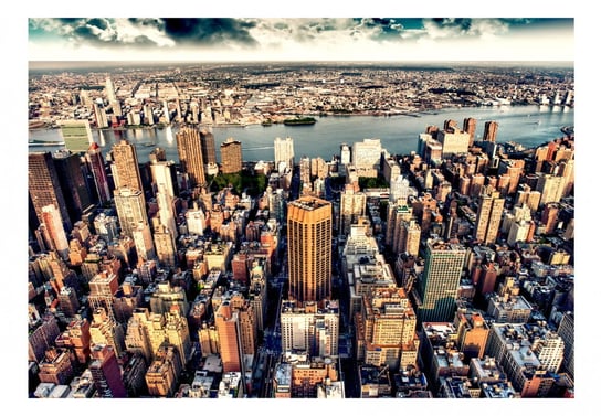 Fototapeta, Nowy Jork z lotu ptaka, 100x70 cm DecoNest