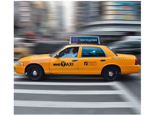 Fototapeta, NYC Taxi - Danichro, 6 elementów, 268x240 cm Oobrazy