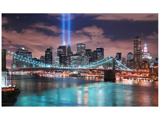 Fototapeta, Panorama Manhattanu, 9 elementów, 402x240 cm Oobrazy