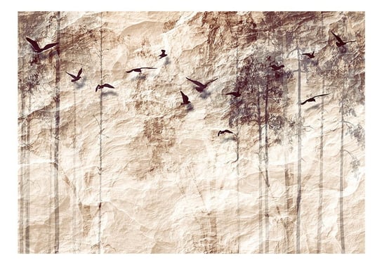 Fototapeta, Papierowa natura, 250x175 cm DecoNest