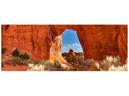 Fototapeta Park Moab w Utah, 2 elementy, 268x100 cm Oobrazy