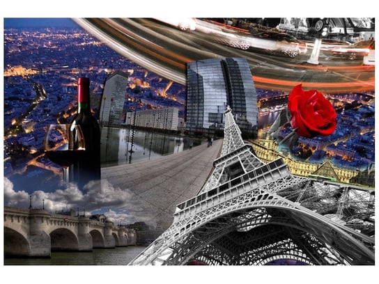 Fototapeta Paryż, 8 elementów, 400x268 cm Oobrazy