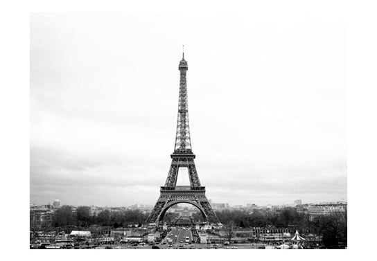 Fototapeta, Paryż: czarno-biała fotografia, 300X231 DecoNest