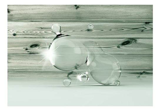 Fototapeta, Piękno w kropli wody, 200x140 cm DecoNest