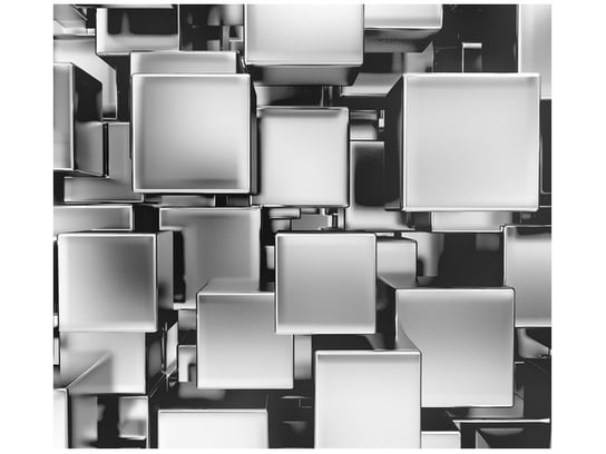 Fototapeta Platynowe bloki 3D, 6 elementów, 268x240 cm Oobrazy